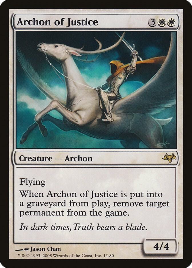 Archon of Justice 1 card from Eventide