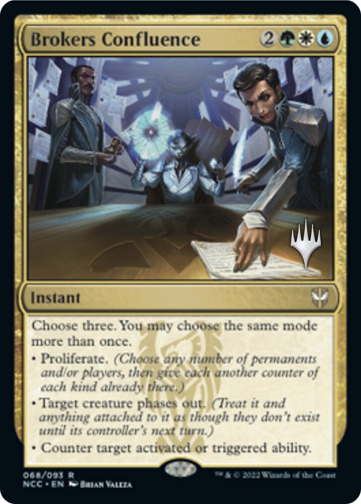 Brokers Confluence 68 card from Promo Pack: Streets of New Capenna