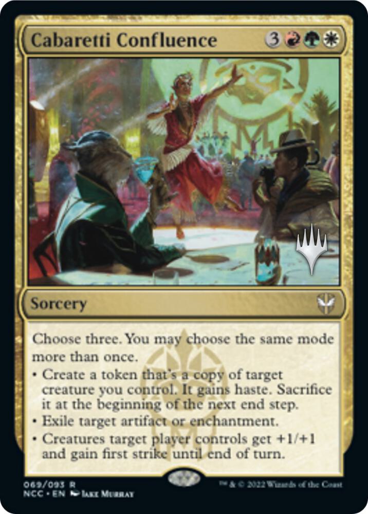 Cabaretti Confluence 69 card from Promo Pack: Streets of New Capenna