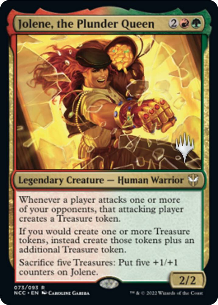 Jolene, the Plunder Queen 73 card from Promo Pack: Streets of New Capenna