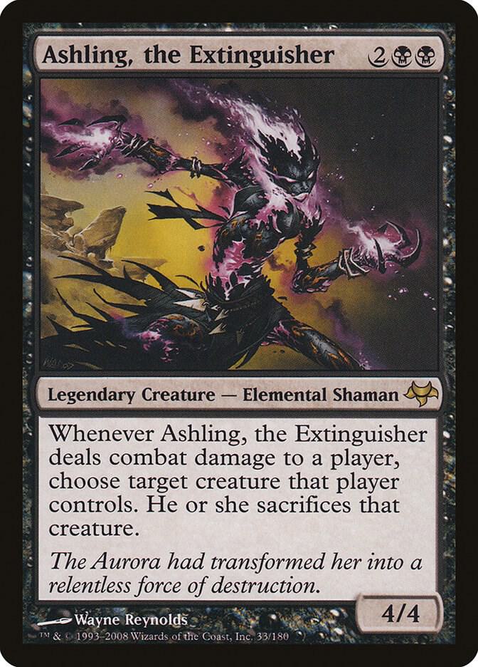 Ashling, the Extinguisher 33 card from Eventide