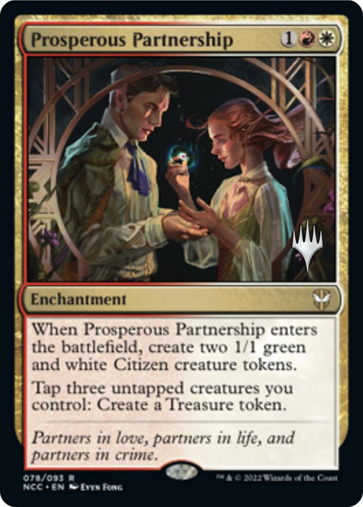 Prosperous Partnership 78 card from Promo Pack: Streets of New Capenna