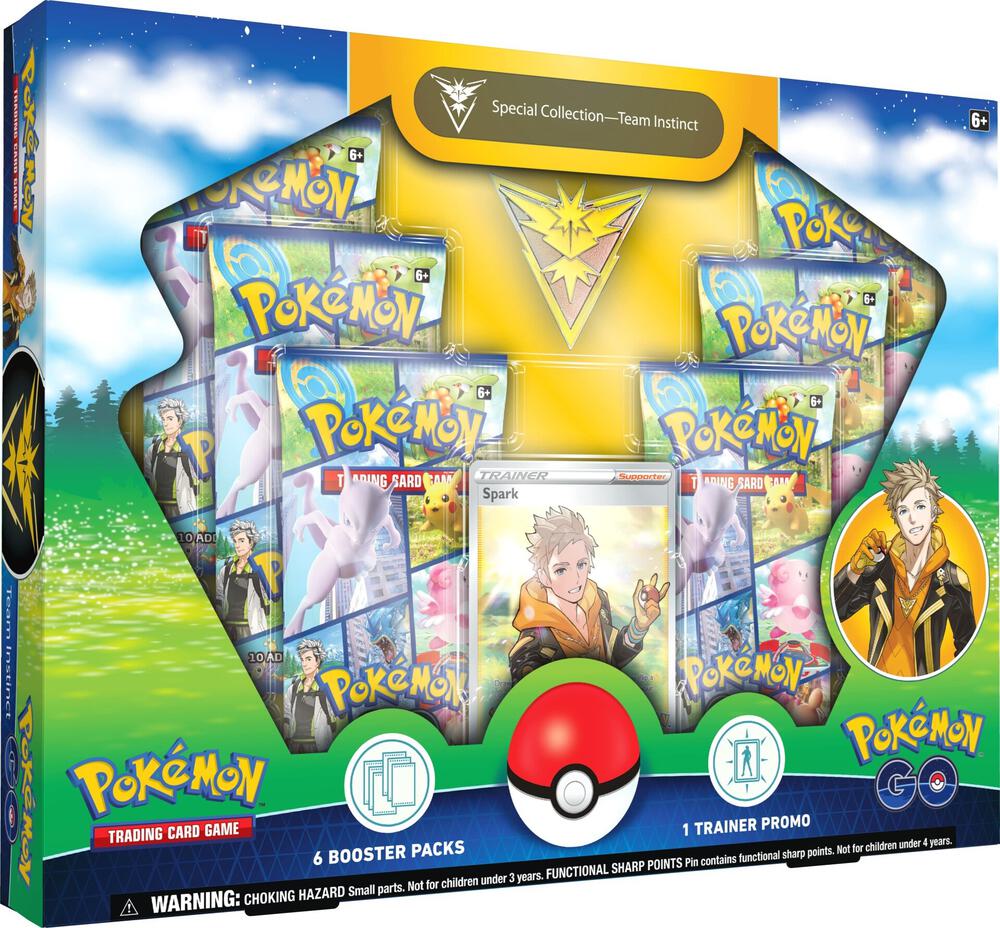 Pokemon GO Special Collection - Team Instinct card from Pokemon GO
