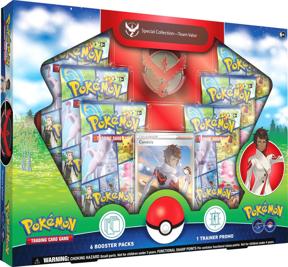 Pokemon GO Special Collection - Team Valor card from Pokemon GO