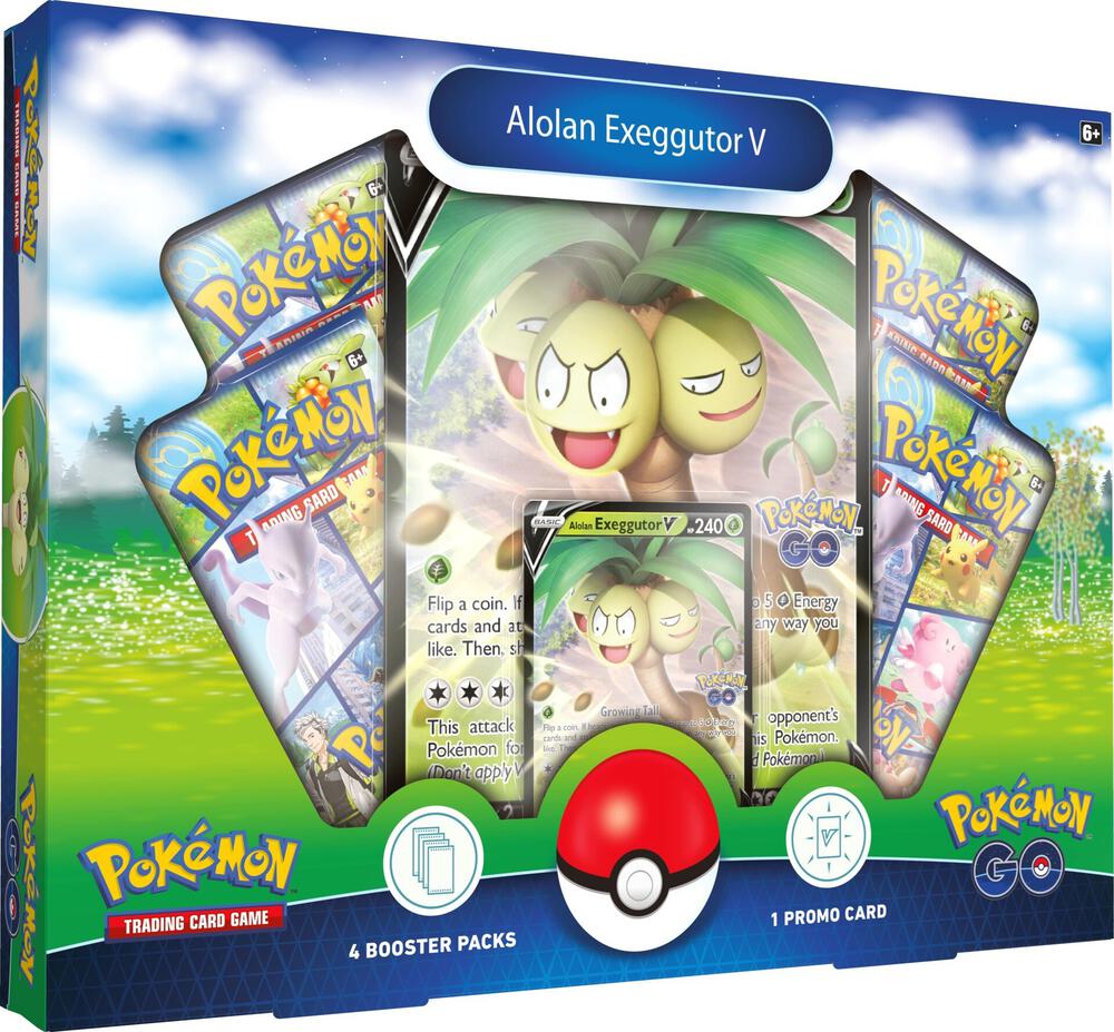 Pokemon GO Collection [Alolan Exeggutor V] card from Pokemon GO