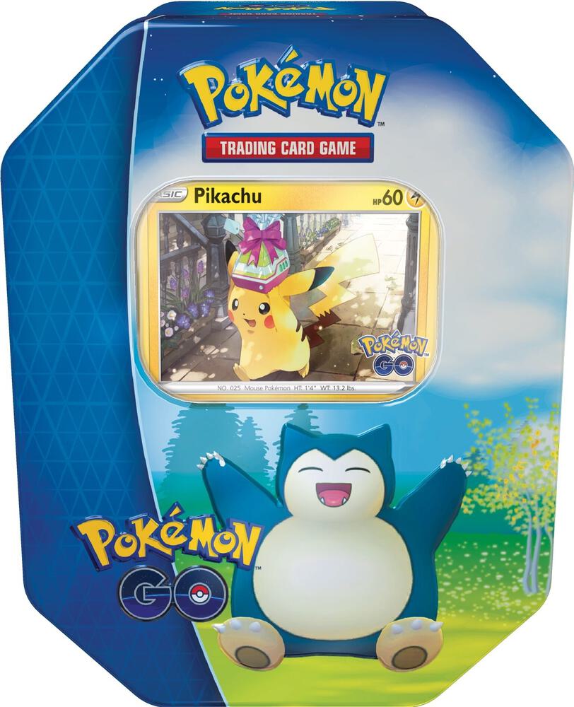 Pokemon GO Tin [Snorlax] card from Pokemon GO