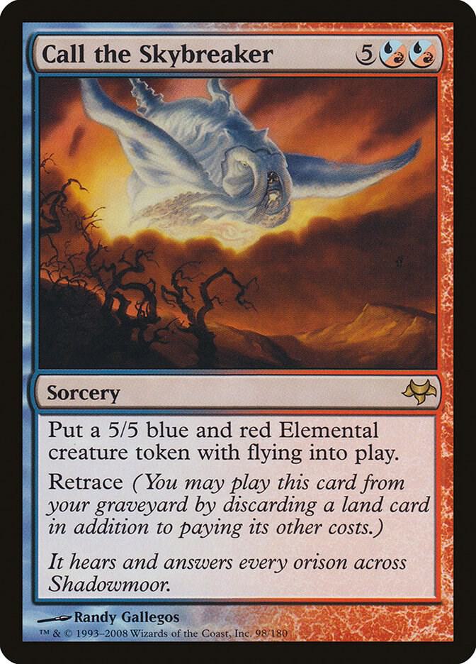 Call the Skybreaker 98 card from Eventide