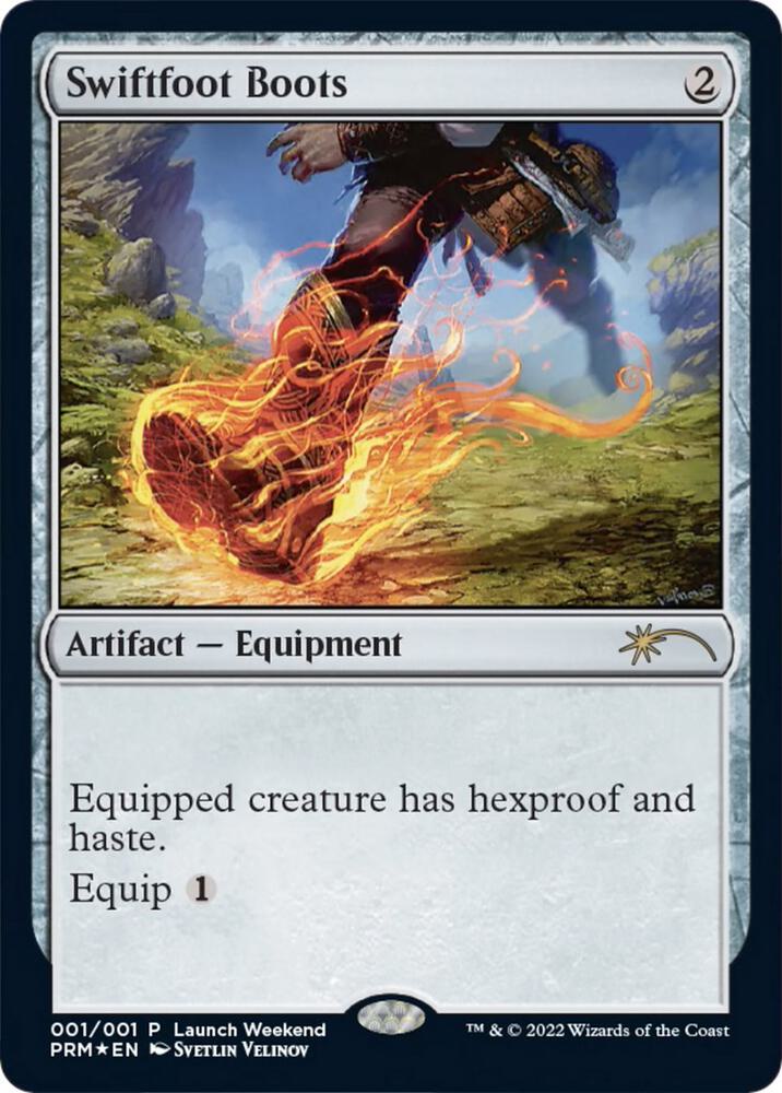 Swiftfoot Boots 1 card from WPN & Gateway Promos