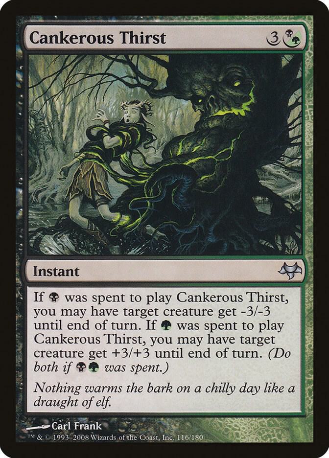 Cankerous Thirst 116 card from Eventide