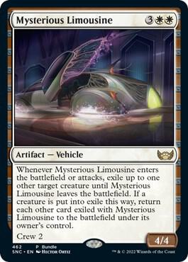 Mysterious Limousine (SNC Bundle) 462 card from Unique and Miscellaneous Promos
