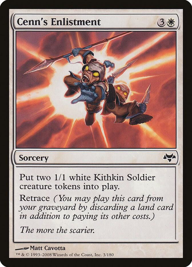 Cenn's Enlistment 3 card from Eventide