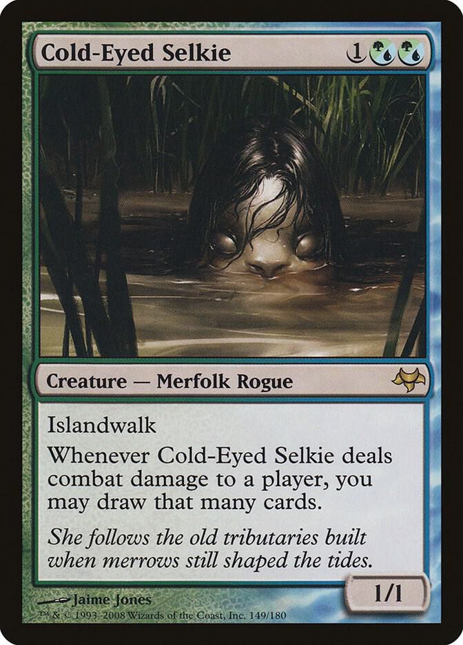 Cold-Eyed Selkie 149 card from Eventide