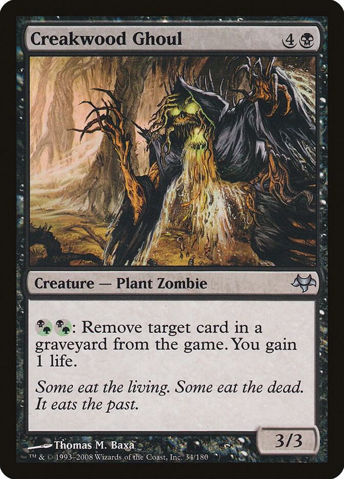 Creakwood Ghoul 34 card from Eventide