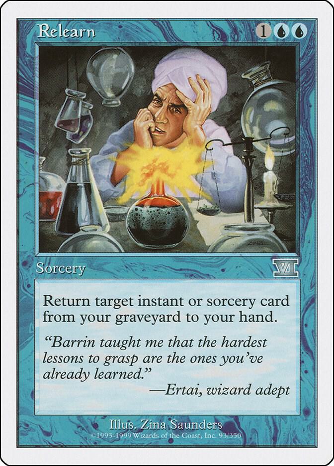 Relearn 93 card from Classic Sixth Edition