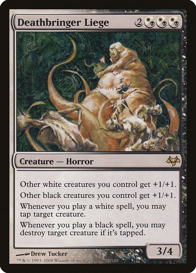 Deathbringer Liege 85 card from Eventide