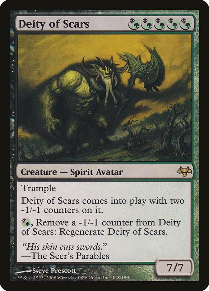 Deity of Scars 118 card from Eventide