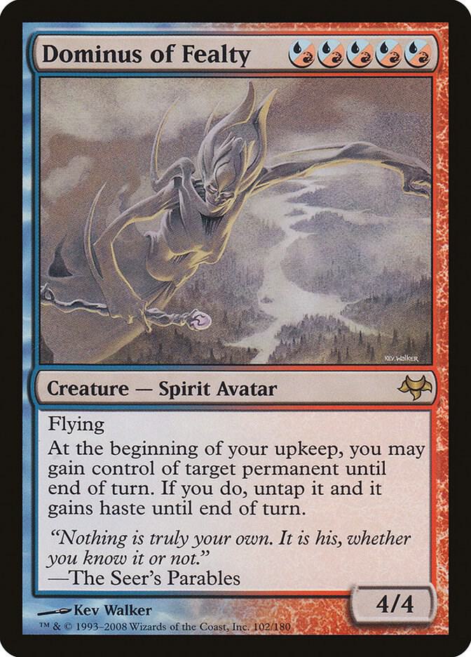 Dominus of Fealty 102 card from Eventide