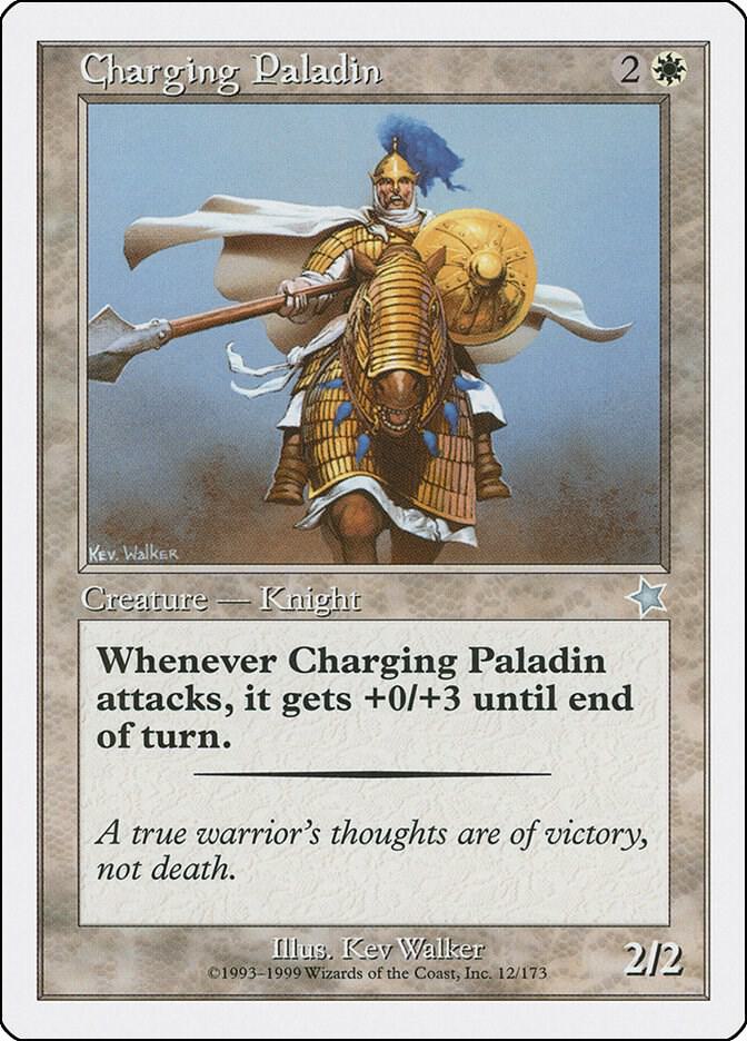 Charging Paladin 12 card from Starter 1999