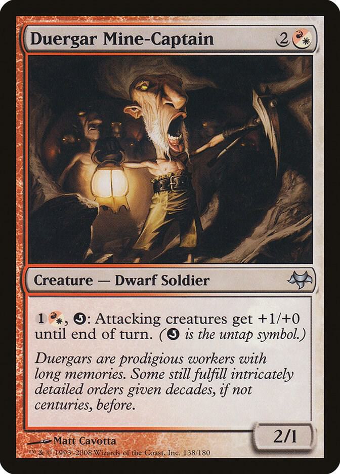 Duergar Mine-Captain 138 card from Eventide