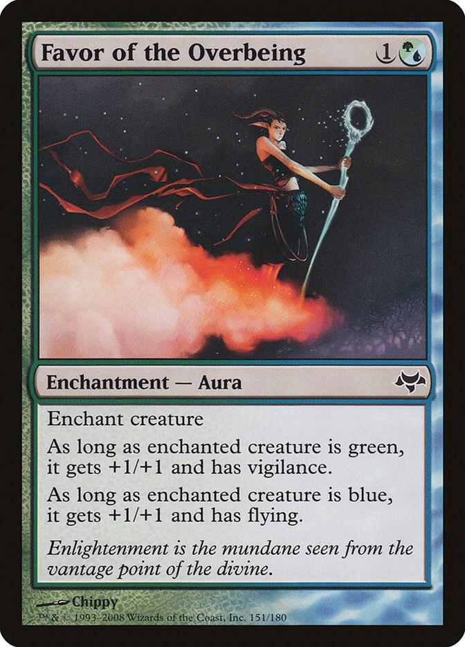 Favor of the Overbeing 151 card from Eventide