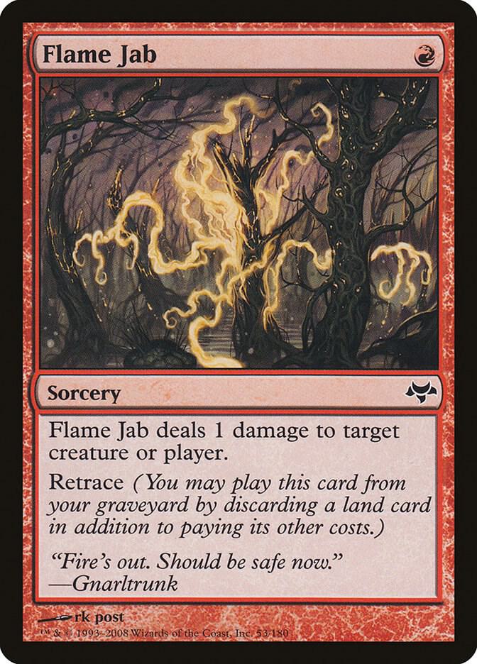 Flame Jab 53 card from Eventide