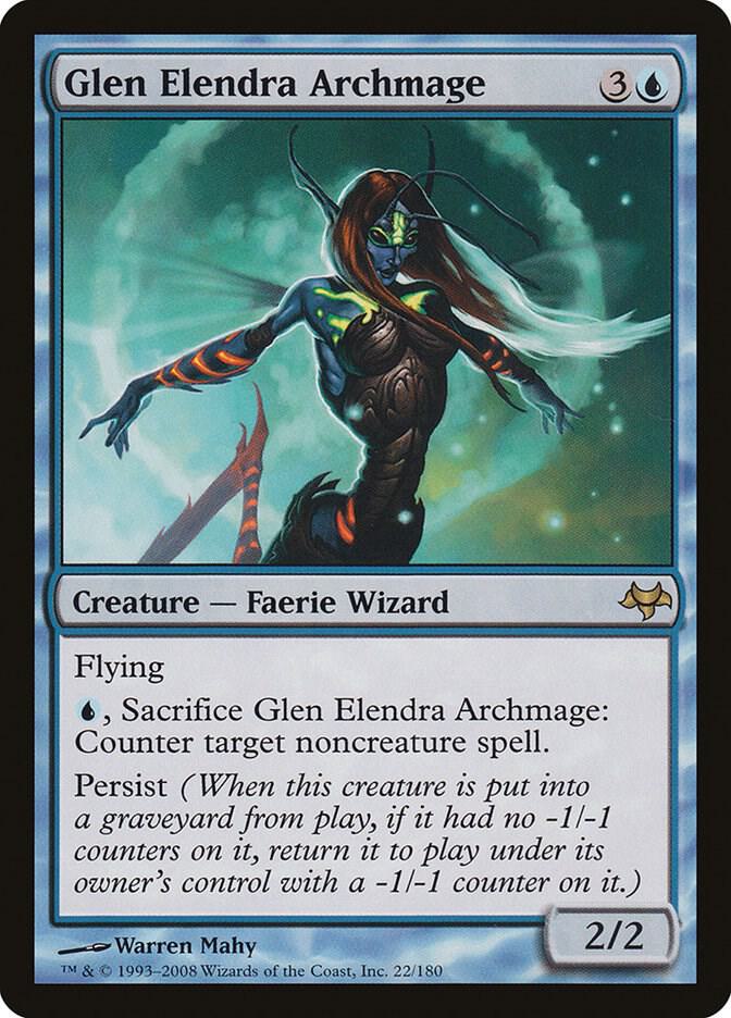 Glen Elendra Archmage 22 card from Eventide