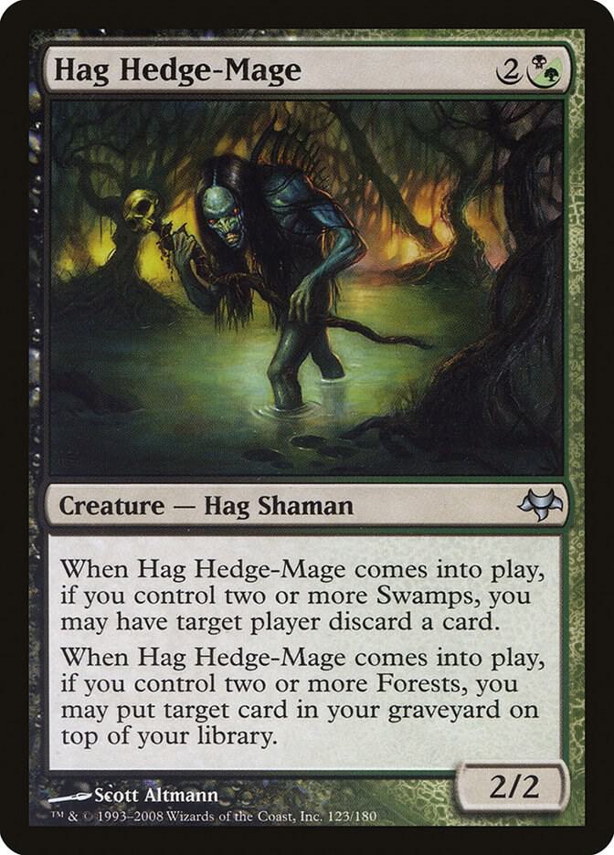 Hag Hedge-Mage 123 card from Eventide