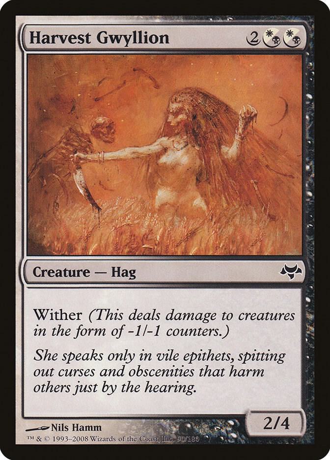 Harvest Gwyllion 90 card from Eventide