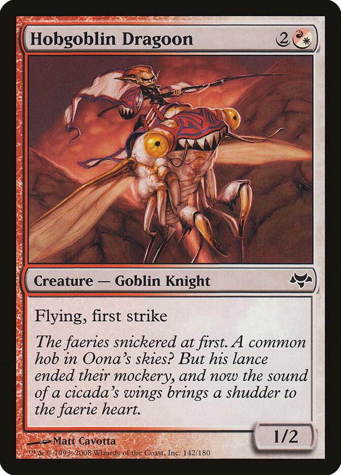 Hobgoblin Dragoon 142 card from Eventide