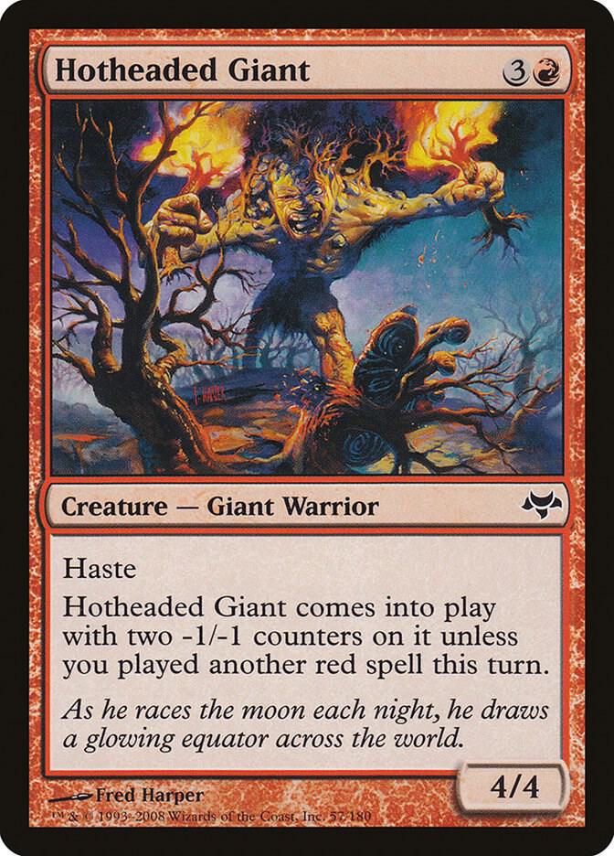 Hotheaded Giant 57 card from Eventide