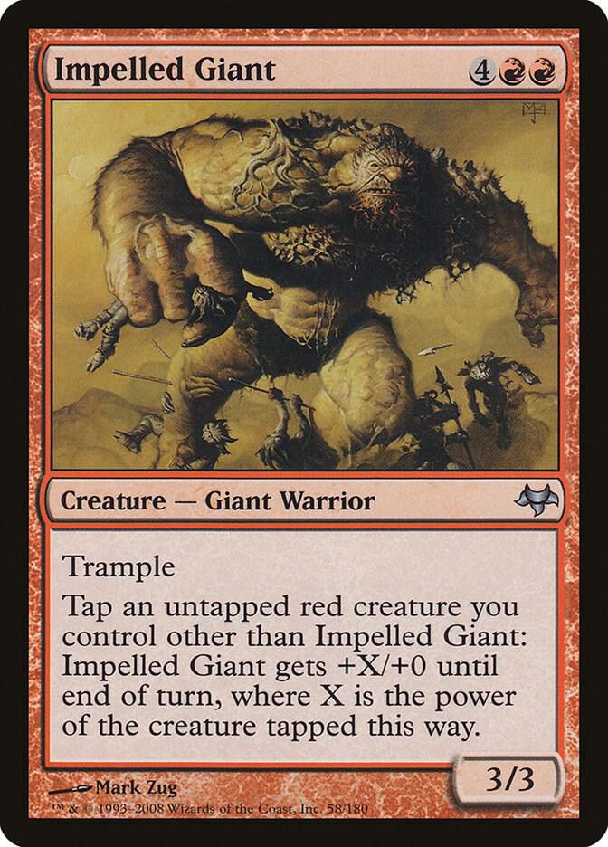 Impelled Giant 58 card from Eventide