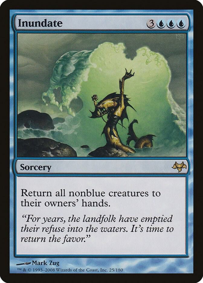 Inundate 25 card from Eventide