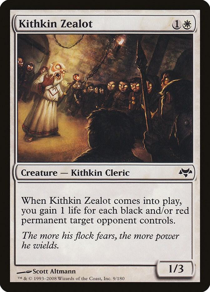 Kithkin Zealot 9 card from Eventide