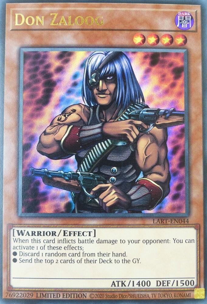 Don Zaloog LART-EN044 card from The Lost Art Promotion