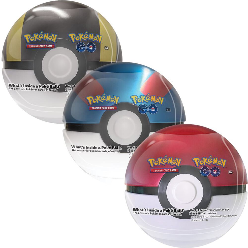 Pokemon GO Poke Ball Tin [Set of 3] card from Pokemon GO