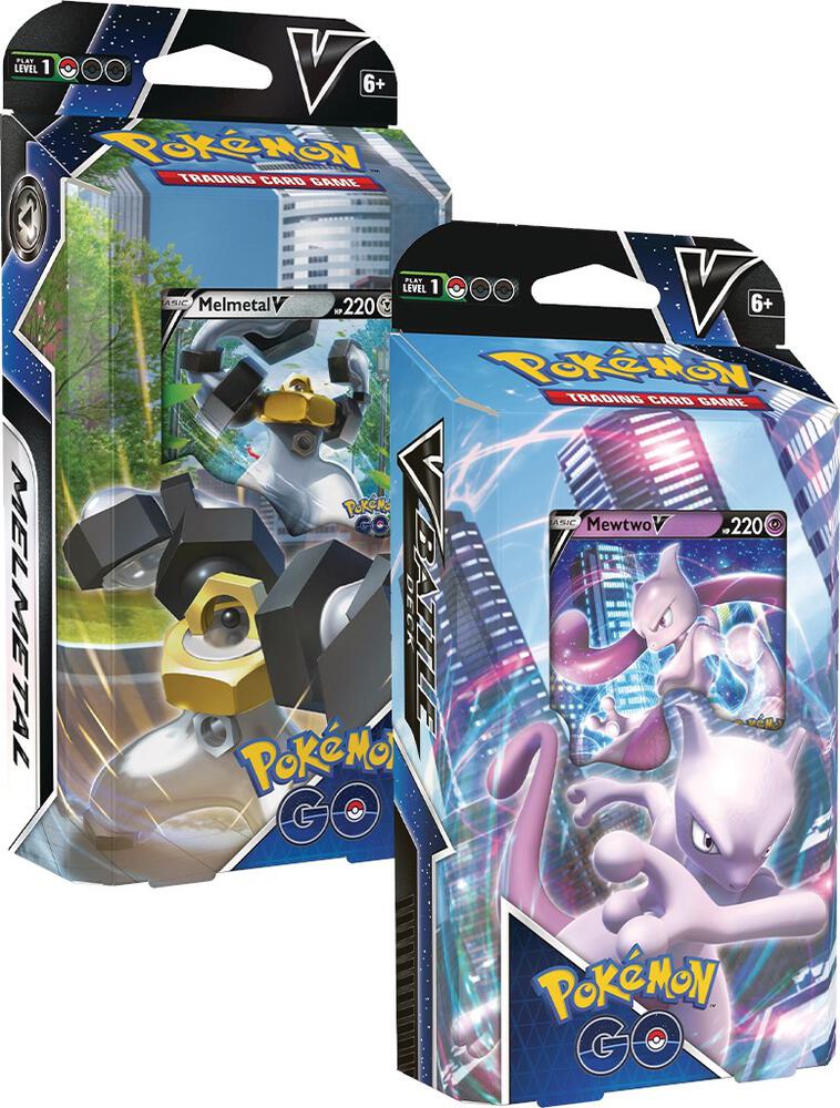 Pokemon GO Melmetal V/Mewtwo V Battle Decks [Set of 2] card from Pokemon GO