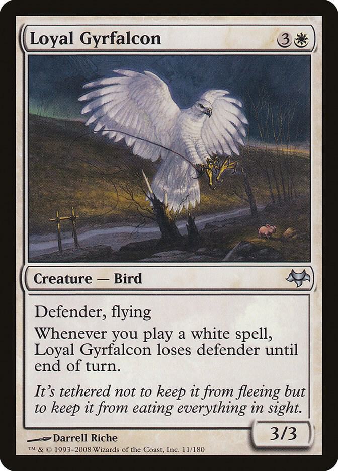 Loyal Gyrfalcon 11 card from Eventide