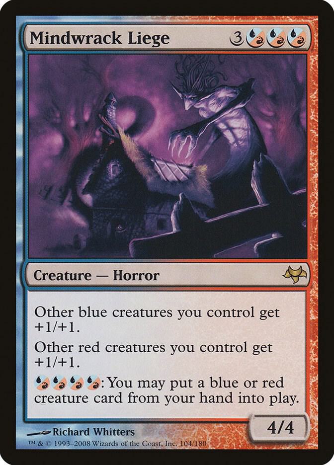 Mindwrack Liege 104 card from Eventide