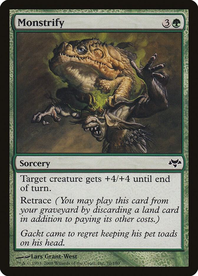 Monstrify 70 card from Eventide