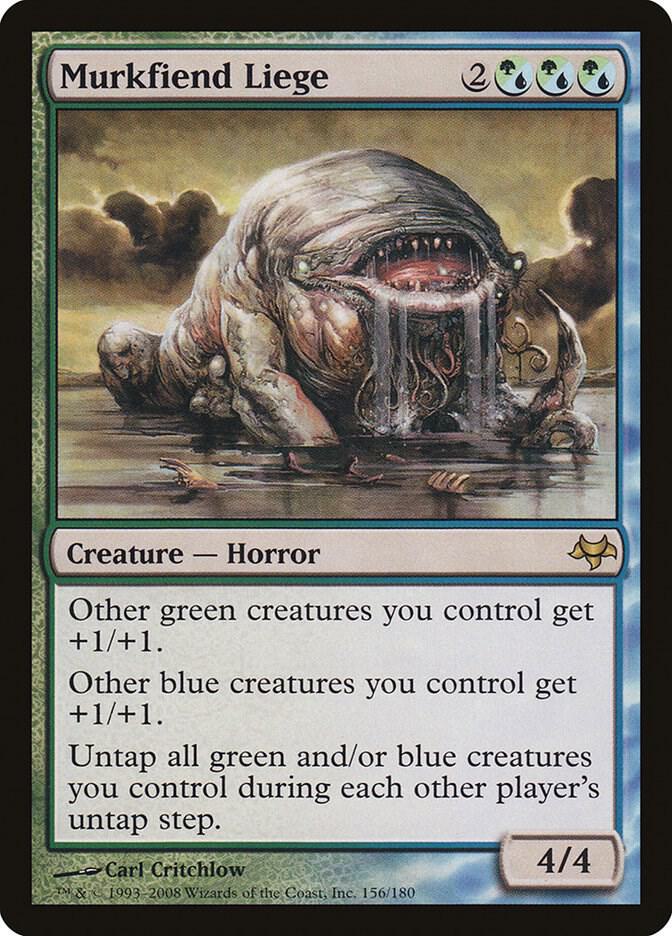 Murkfiend Liege 156 card from Eventide