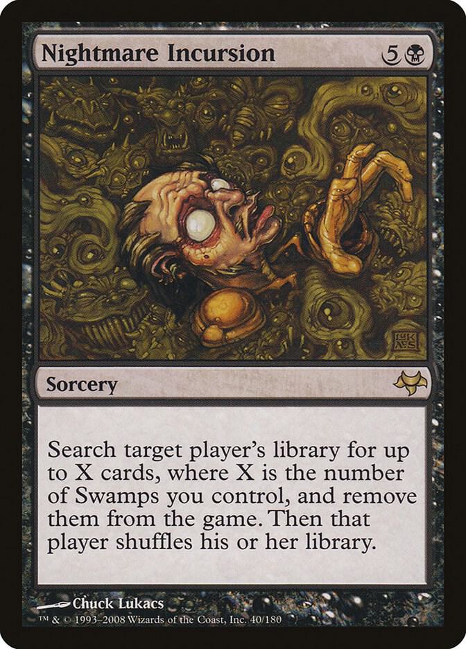 Nightmare Incursion 40 card from Eventide