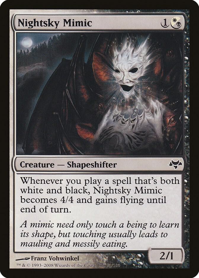 Nightsky Mimic 91 card from Eventide