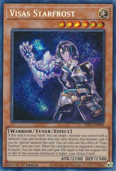 Visas Starfrost DIFO-EN008 card from Dimension Force