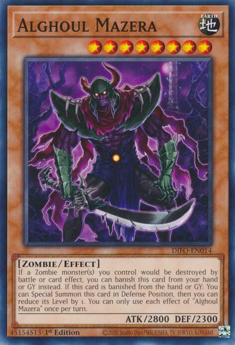Alghoul Mazera DIFO-EN014 card from Dimension Force