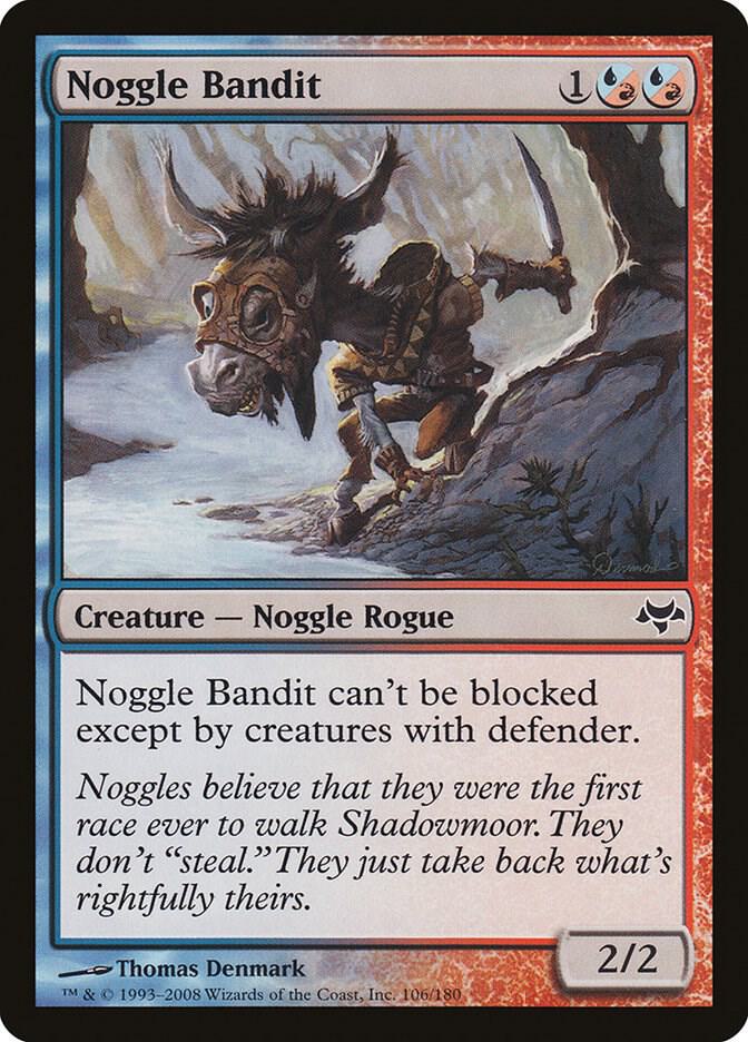 Noggle Bandit Thomas Denmark card from Eventide