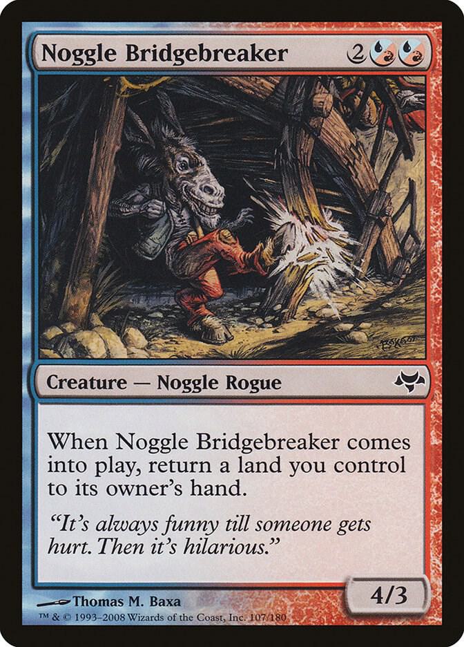 Noggle Bridgebreaker 107 card from Eventide