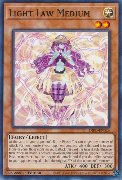 Light Law Medium DIFO-EN026 card from Dimension Force