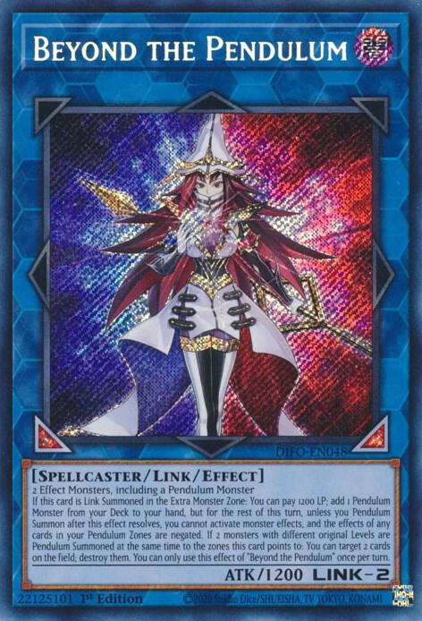 Beyond the Pendulum DIFO-EN048 card from Dimension Force