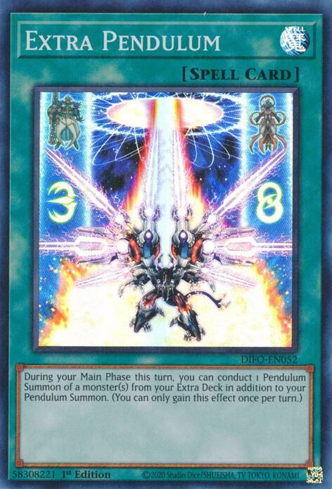 Extra Pendulum DIFO-EN052 card from Dimension Force