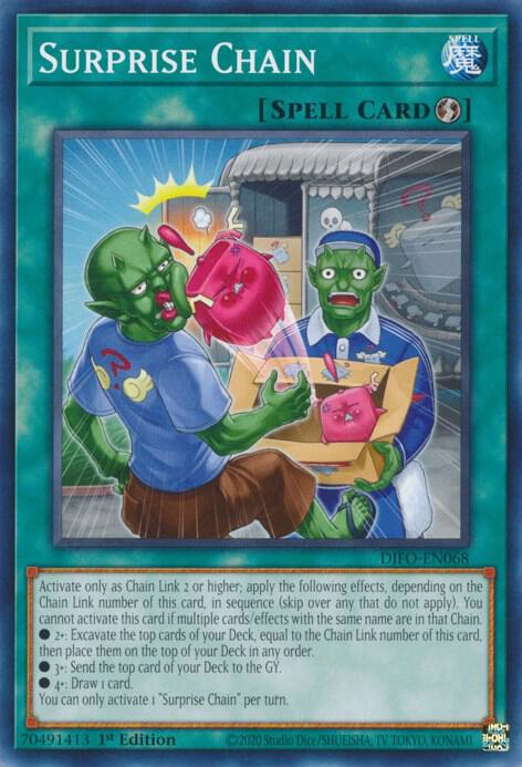 Surprise Chain DIFO-EN068 card from Dimension Force